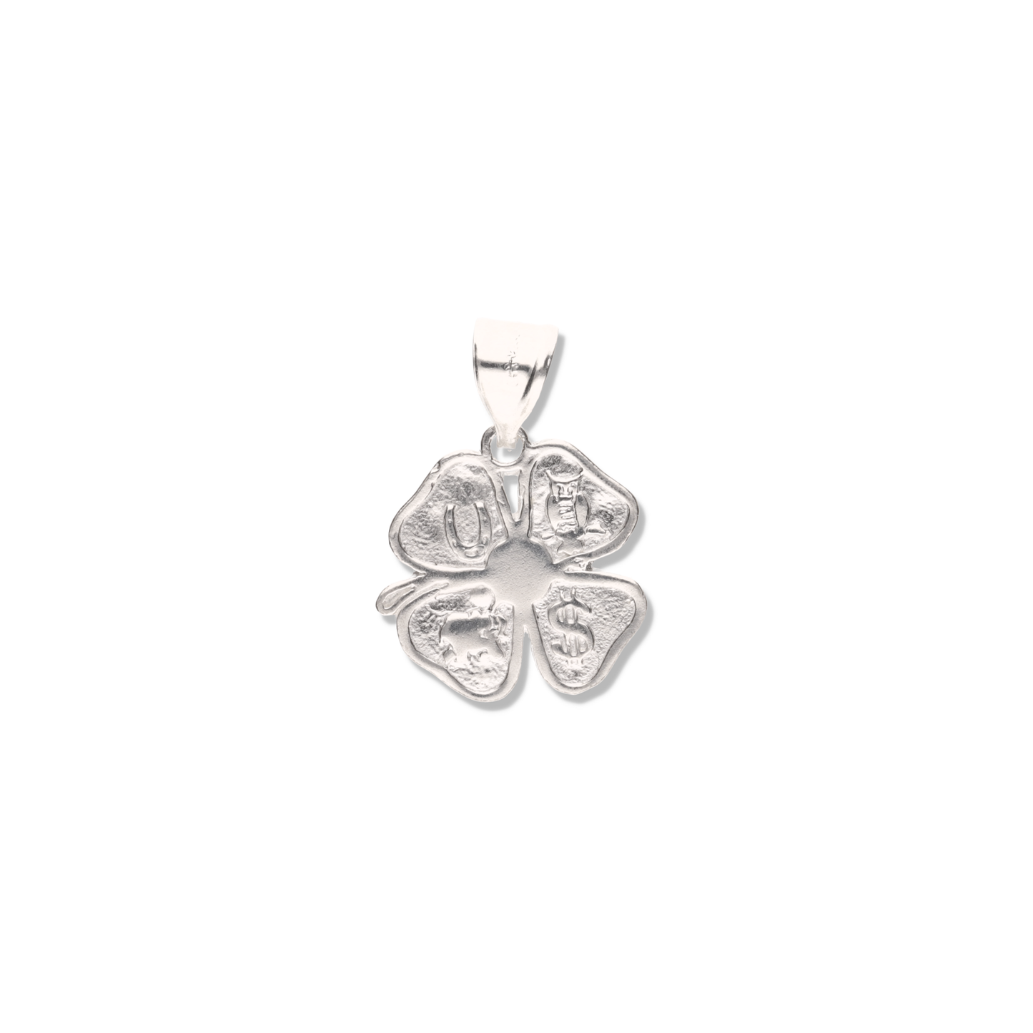 Trebol de la Suerte de Plata 925