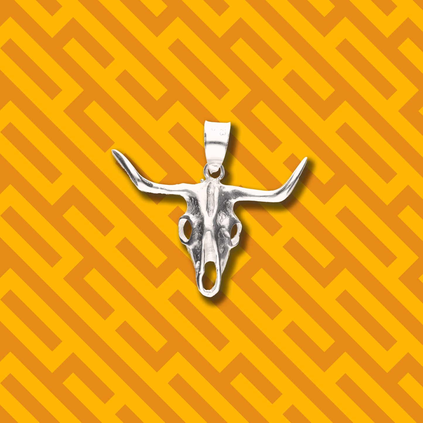 Cráneo de Toro de Plata 925