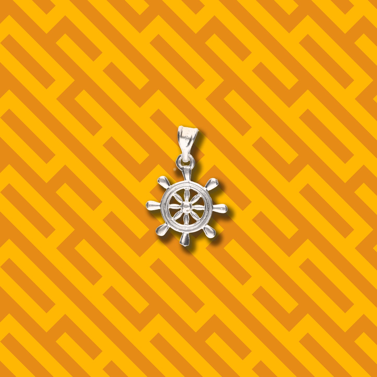 Timón de Barco de Plata 925