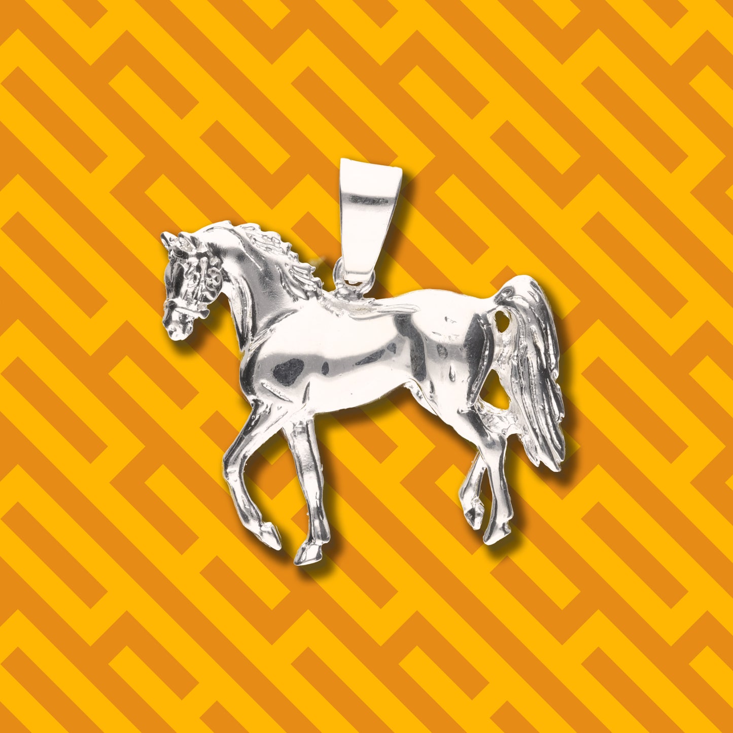 Caballo Escultura de Plata 925