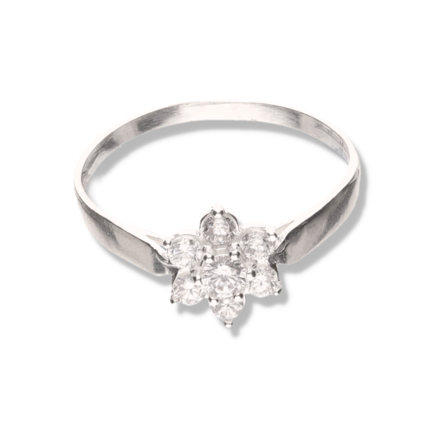 Anillo de Flor de Plata 925