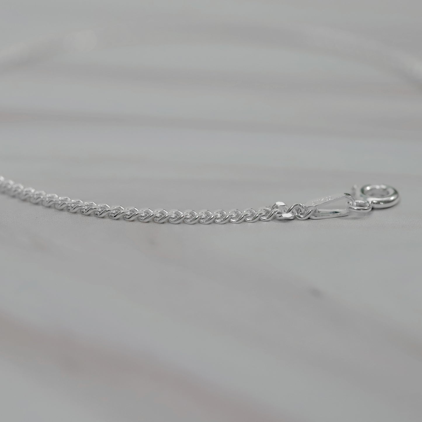 Pulsera Barbada de Plata 925