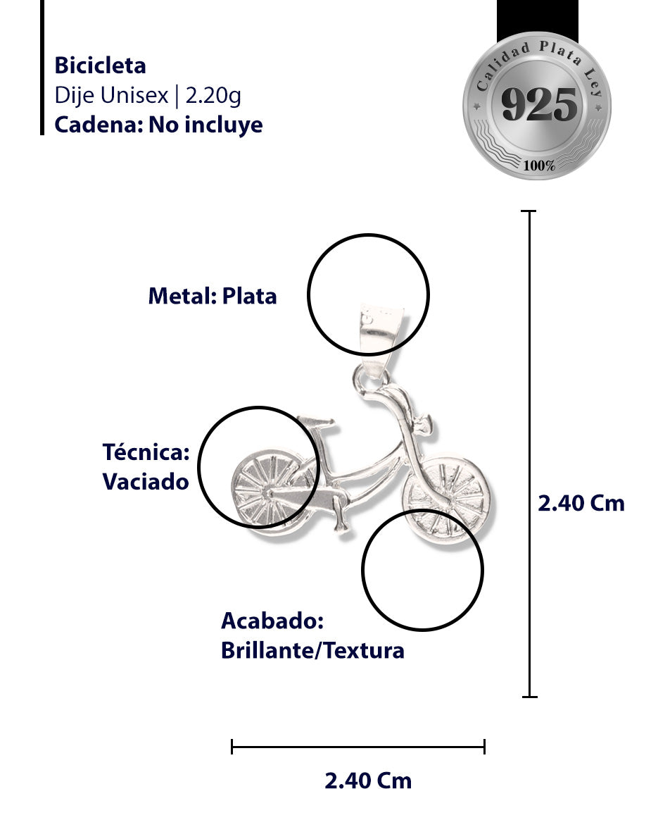 Bicicleta de Plata 925