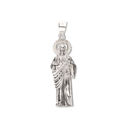 San Judas Corona Solar de Plata 925