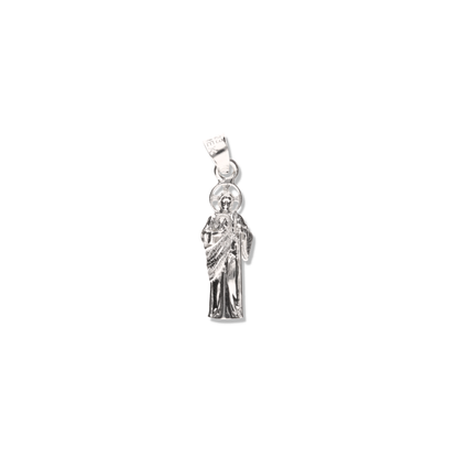 San Judas Corona Cruz de Plata 925