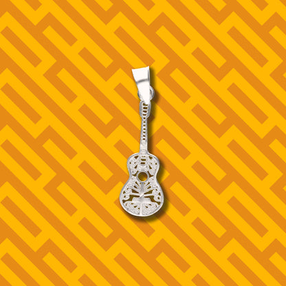 Guitarra de Mariachi de Plata 925