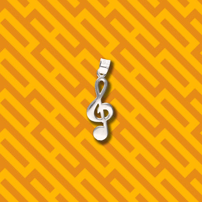 Clave de Sol de Plata 925