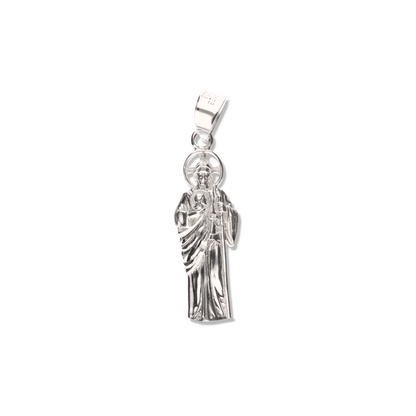 San Judas Corona Cruz de Plata 925