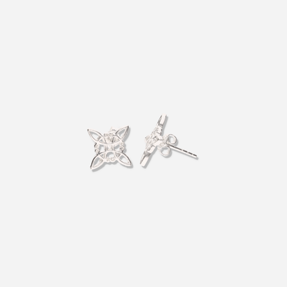 Broquel Nudo de Bruja Sencillo de Plata 925
