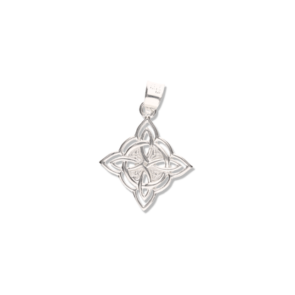 Nudo de Bruja Cometa de Plata 925