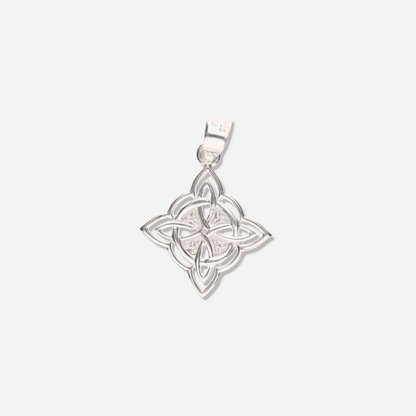 Nudo de Bruja Cometa de Plata 925
