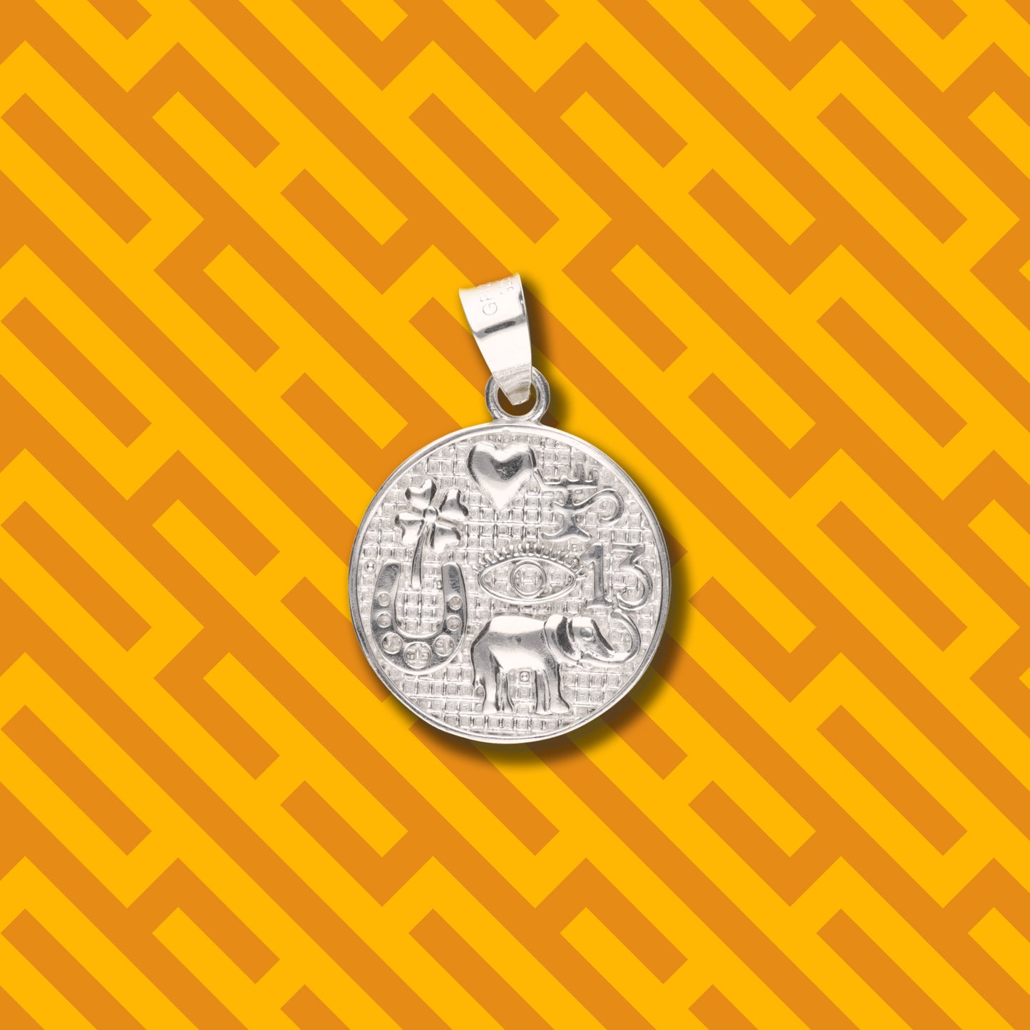 Amuleto de la Suerte de Plata 925