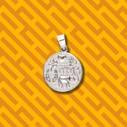 Amuleto de la Suerte de Plata 925
