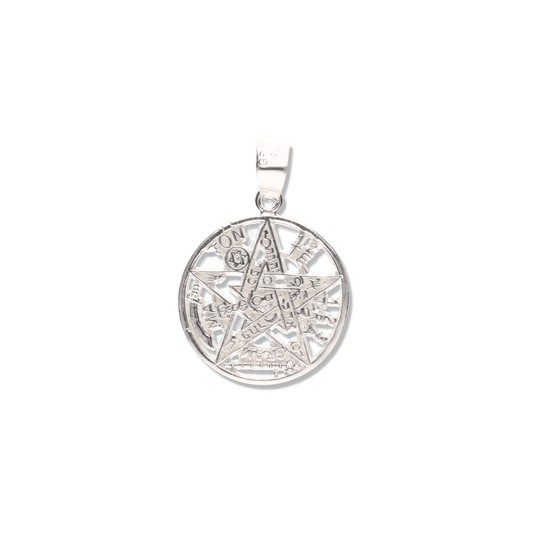 Medallón de Tetragramatón de Plata 925