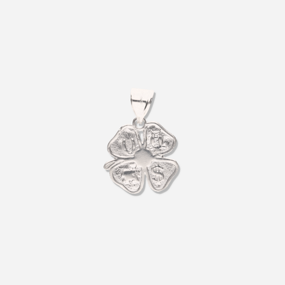 Trebol de la Suerte de Plata 925