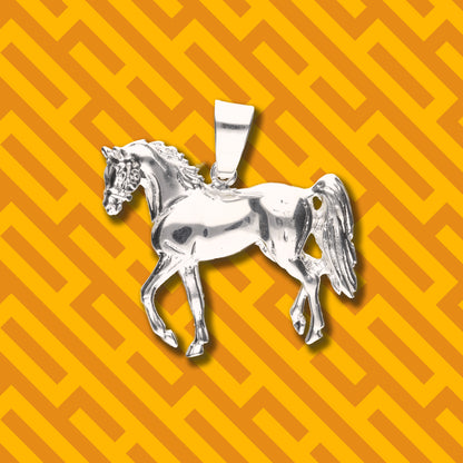 Caballo Escultura de Plata 925
