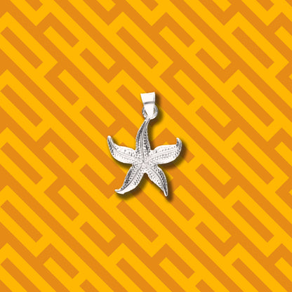 Estrella de Mar Grande de Plata 925