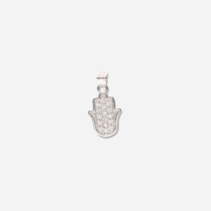 Mano de Fátima con Piedra de Plata 925