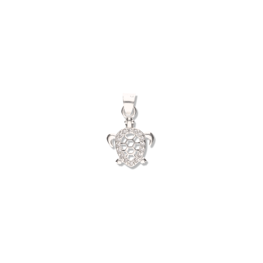 Tortuga de Mar con Piedra de Plata 925