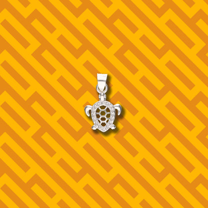 Tortuga de Mar con Piedra de Plata 925