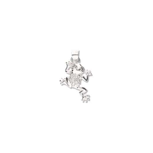 Ranita con Piedra de Plata 925