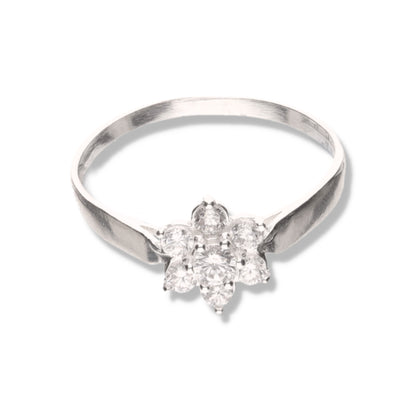 Anillo de Flor de Plata 925