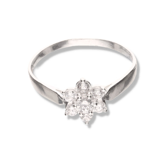 Anillo de Flor de Plata 925