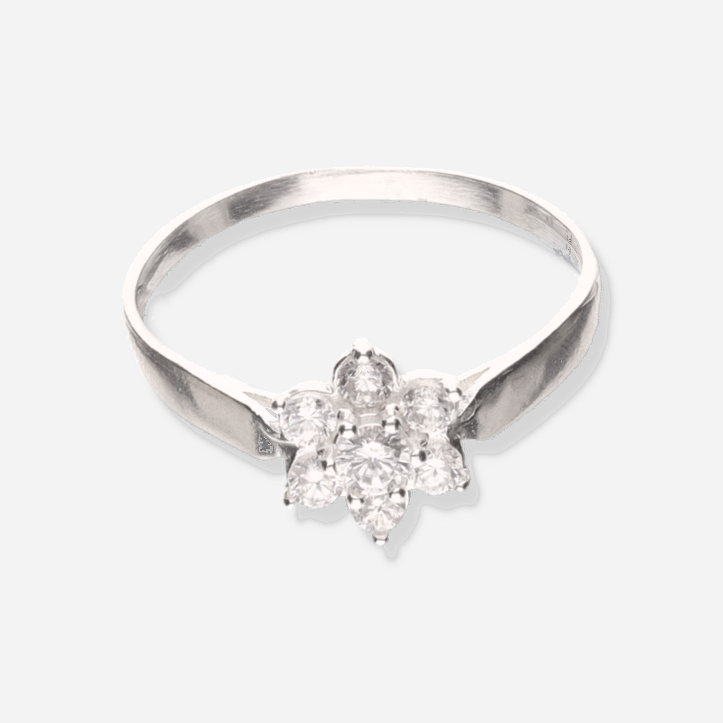 Anillo de Flor de Plata 925
