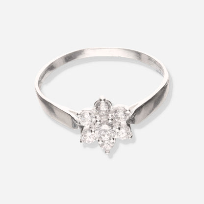 Anillo de Flor de Plata 925