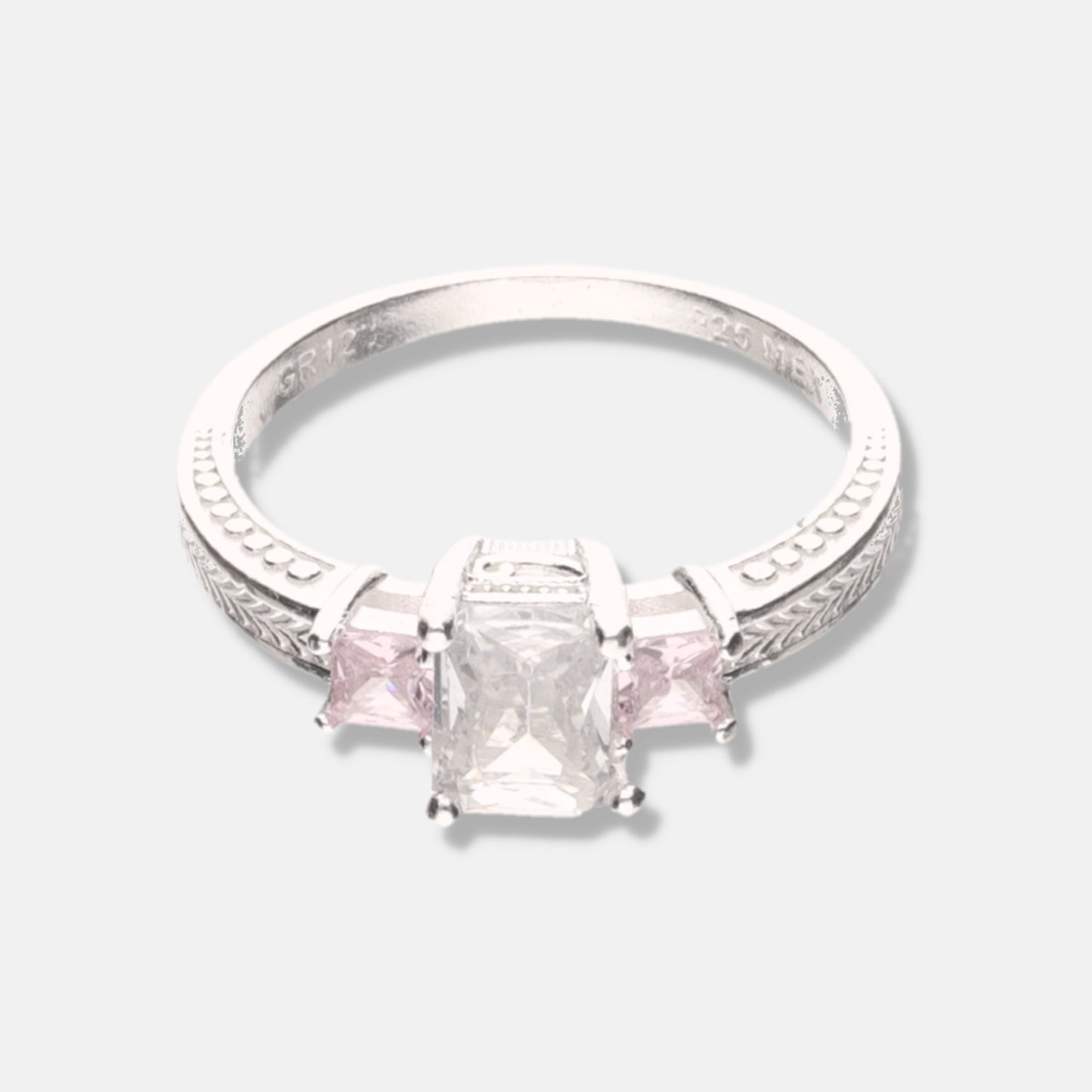 Anillo Triple Piedra de Plata 925