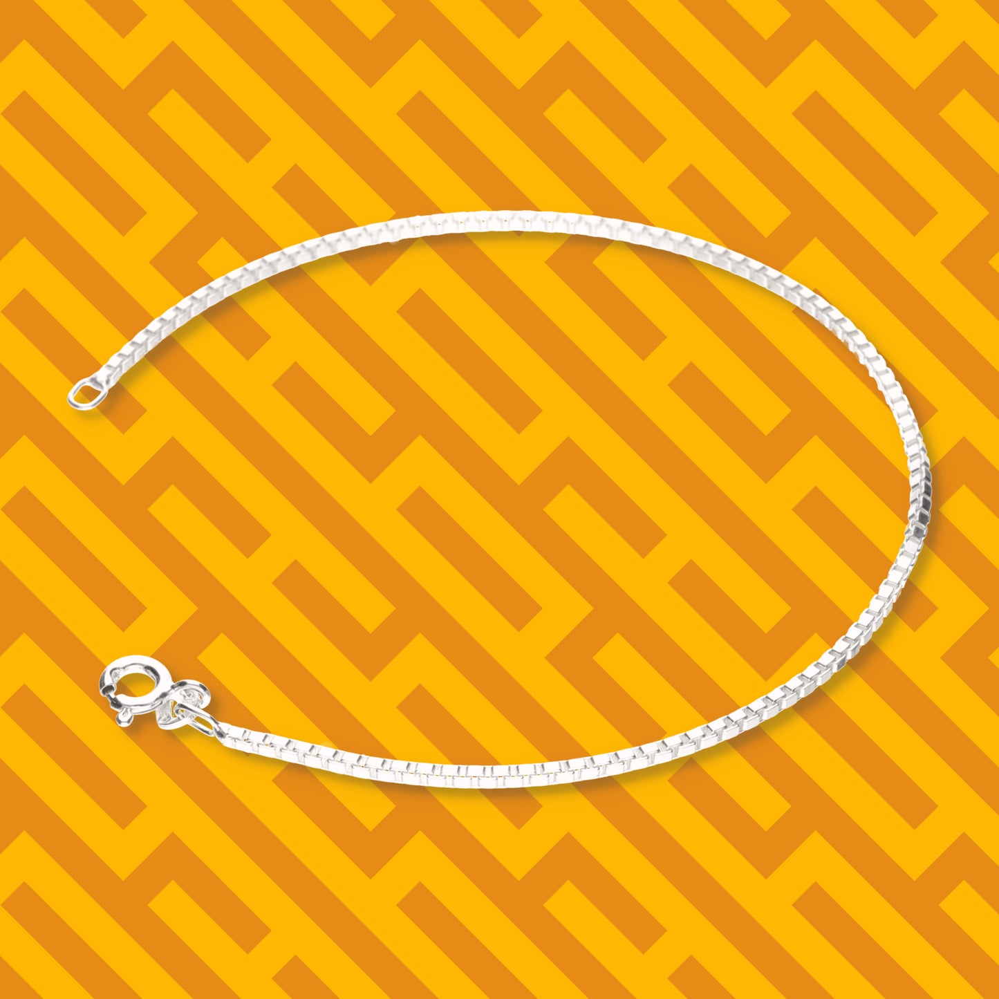 Pulsera Box de Plata 925