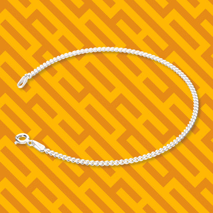 Pulsera Barbada de Plata 925