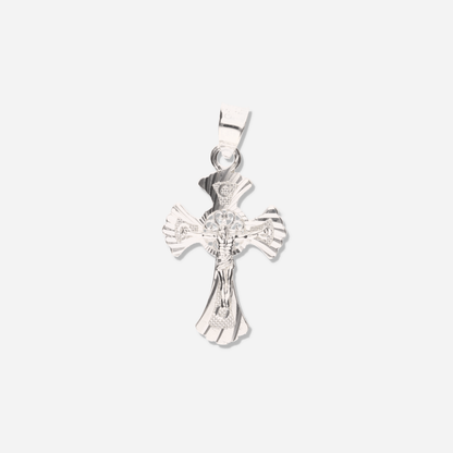 Cruz Celta Diamantada Mini de Plata 925