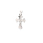 Cruz Celta Diamantada Mini de Plata 925