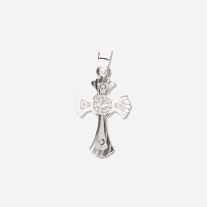 Cruz Celta Diamantada Mini de Plata 925