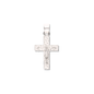 Cruz Grecas Diamantada Mini de Plata 925