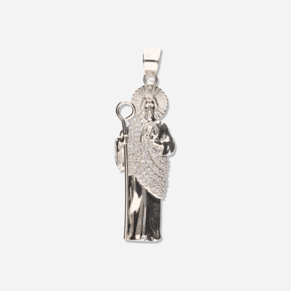 San Judas con Manto con Piedra de Plata 925