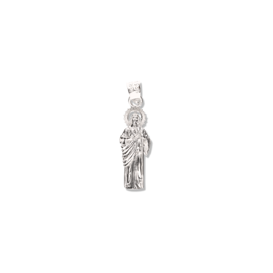 San Judas Corona Solar de Plata 925