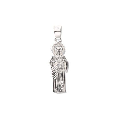 San Judas Corona Solar de Plata 925