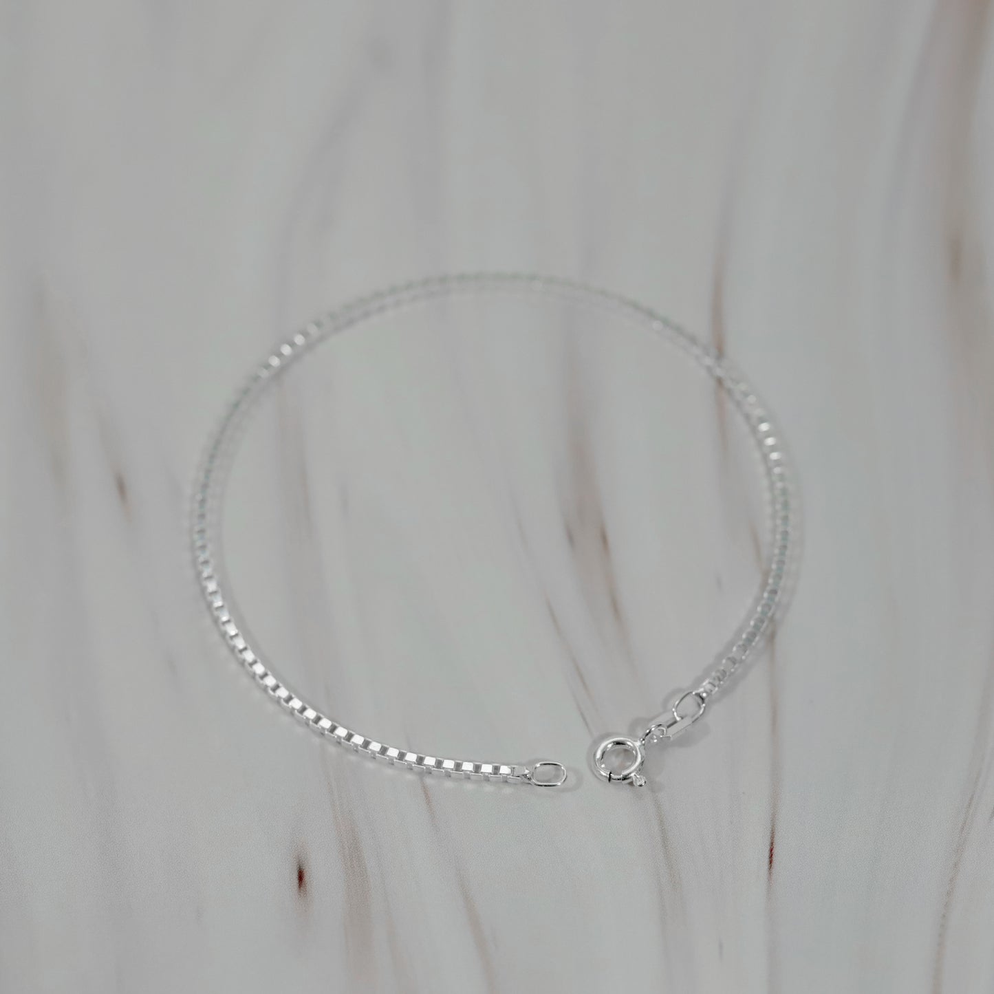 Pulsera Box de Plata 925