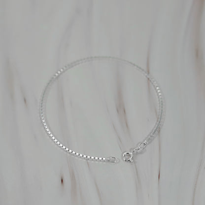 Pulsera Box de Plata 925