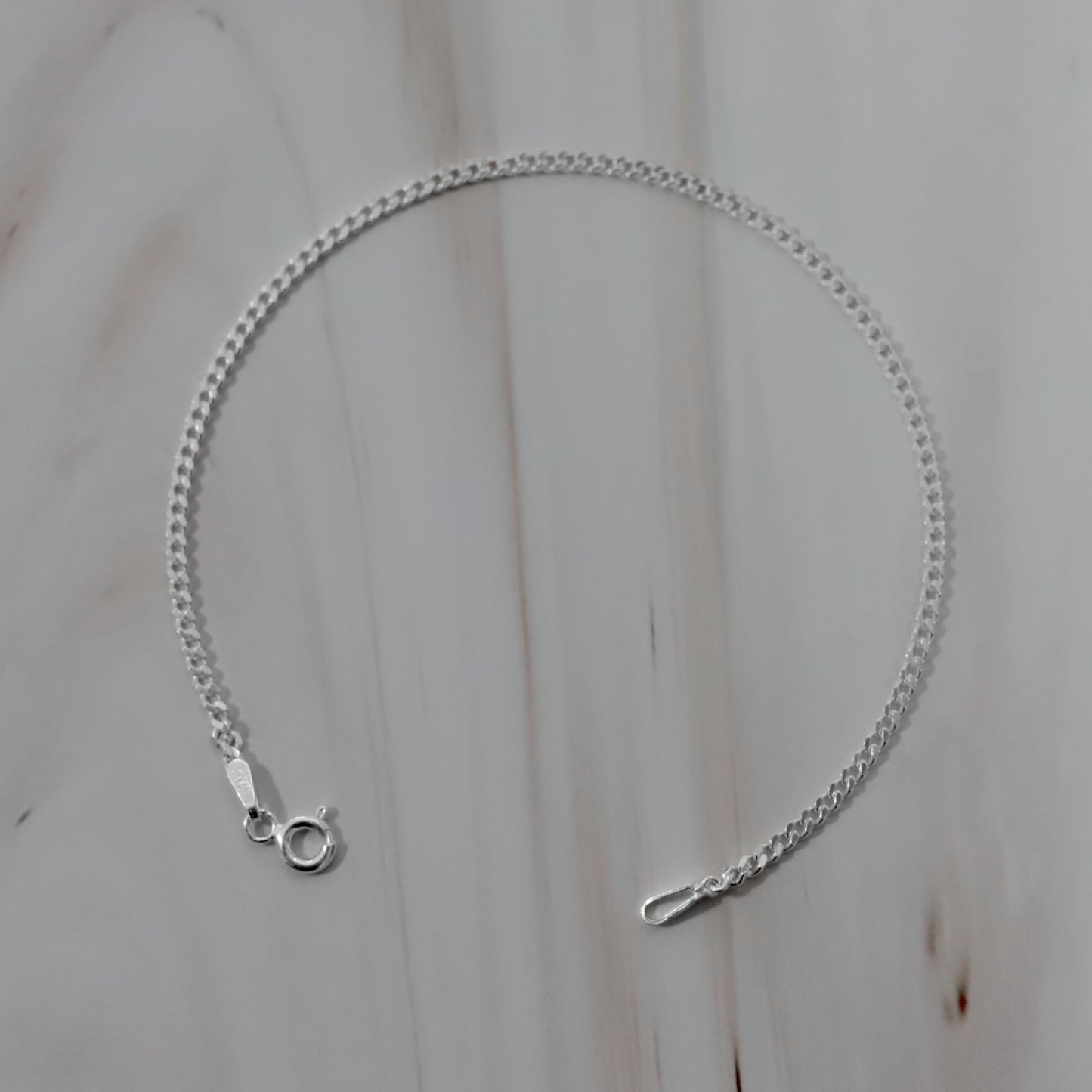 Pulsera Barbada de Plata 925