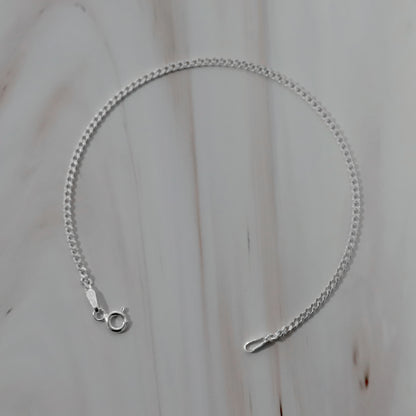 Pulsera Barbada de Plata 925