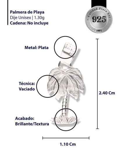 Palmera de Playa de Plata 925